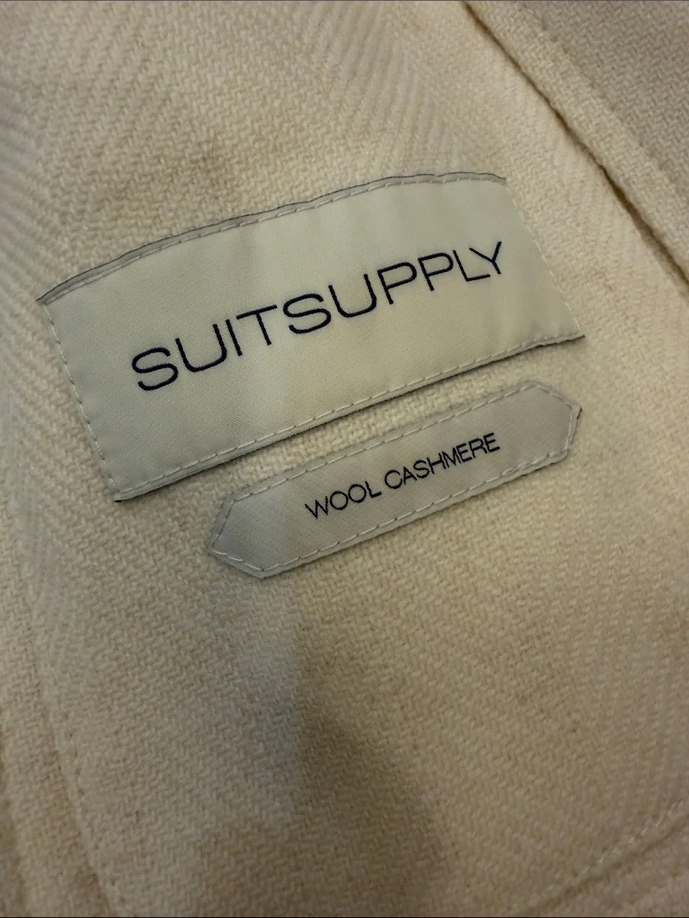 Suit supply NEW Cashmere Utility Jacket